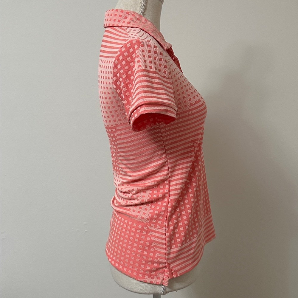 Nike Women's Coral Short Sleeve Dri-Fit Polo - Picture 3 of 8